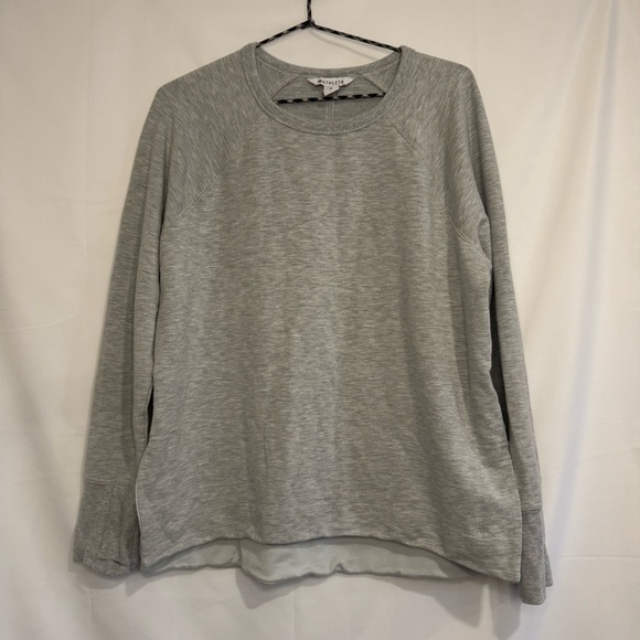 Athleta Tops - Athleta Grey Women’s Oversize Cozy Sweatshirt Tunic Size Medium
